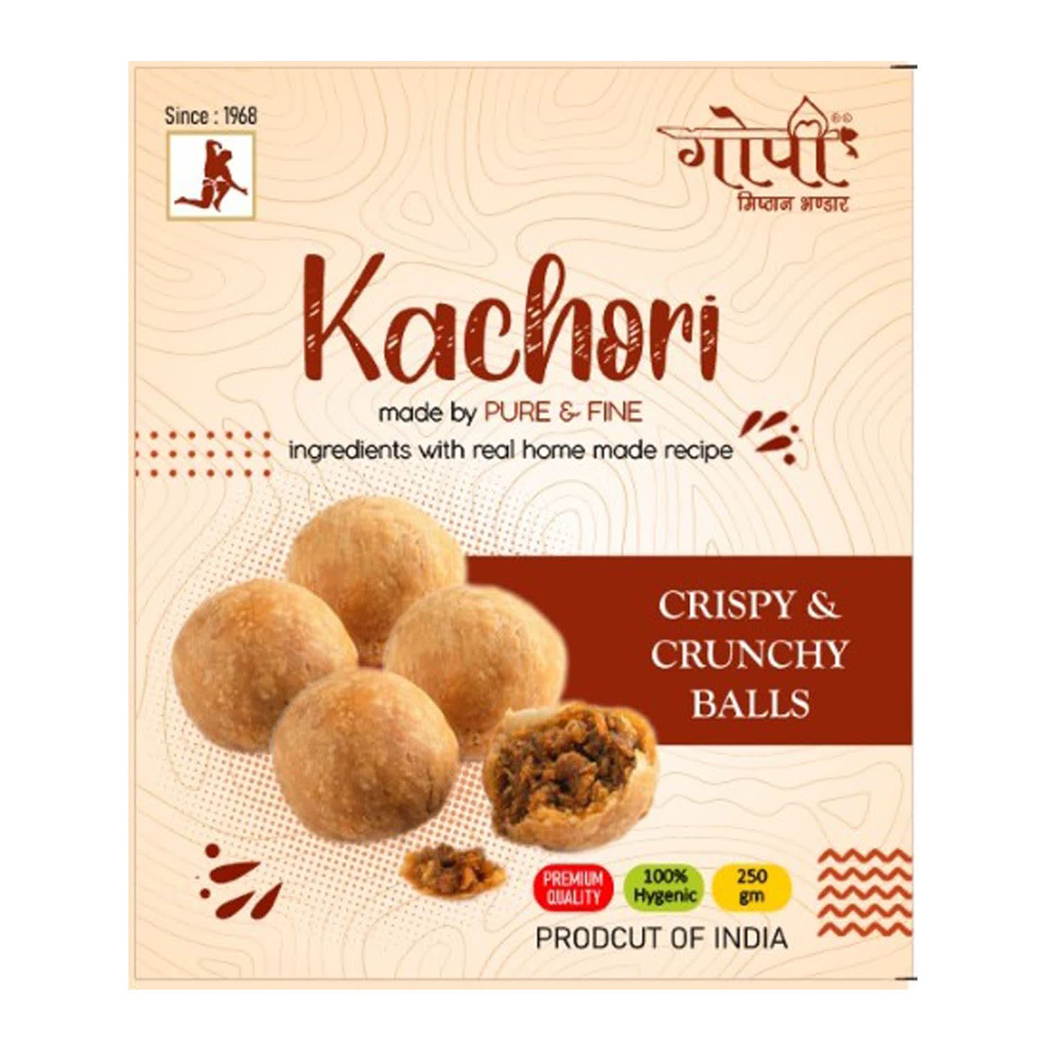 Shahi Mini Kachori | savoury snacks - Gopi Misthan Bhandar