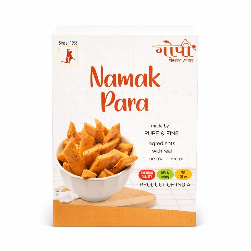 Namak Para | savoury snacks - Gopi Misthan Bhandar