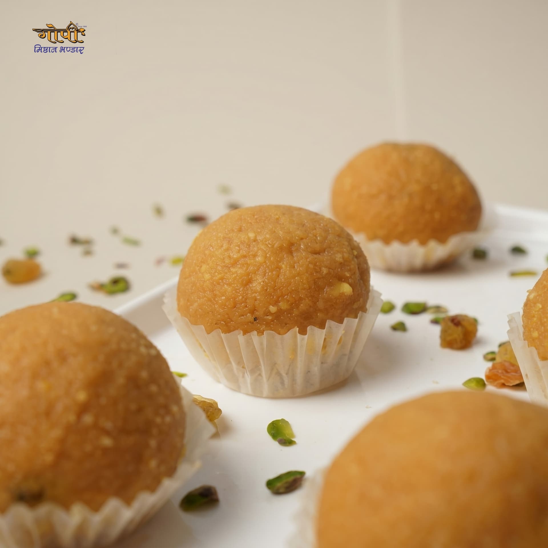 Besan Ladoo | sweets - Gopi Misthan Bhandar