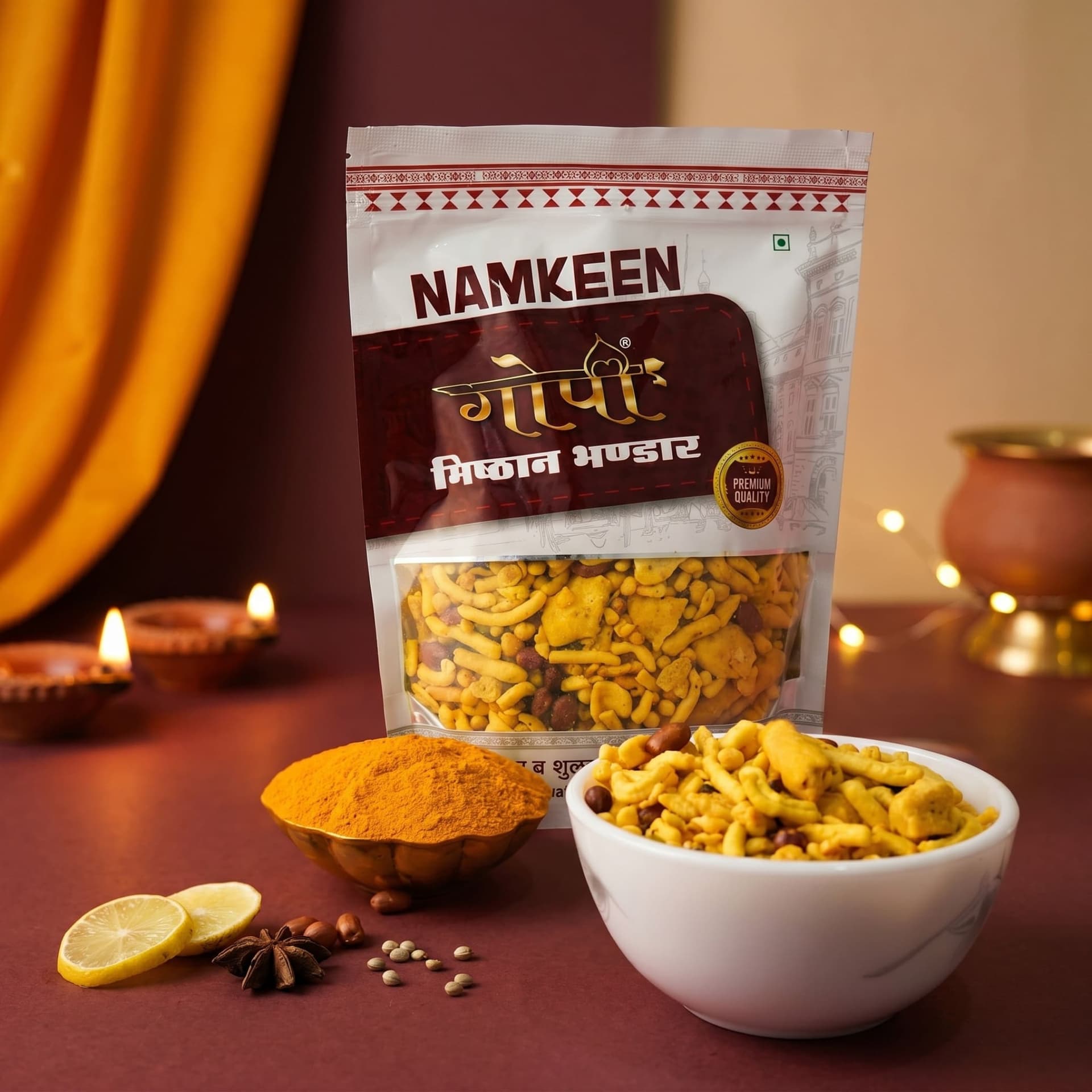 Khatta Meetha Mixture | namkeen - Gopi Misthan Bhandar