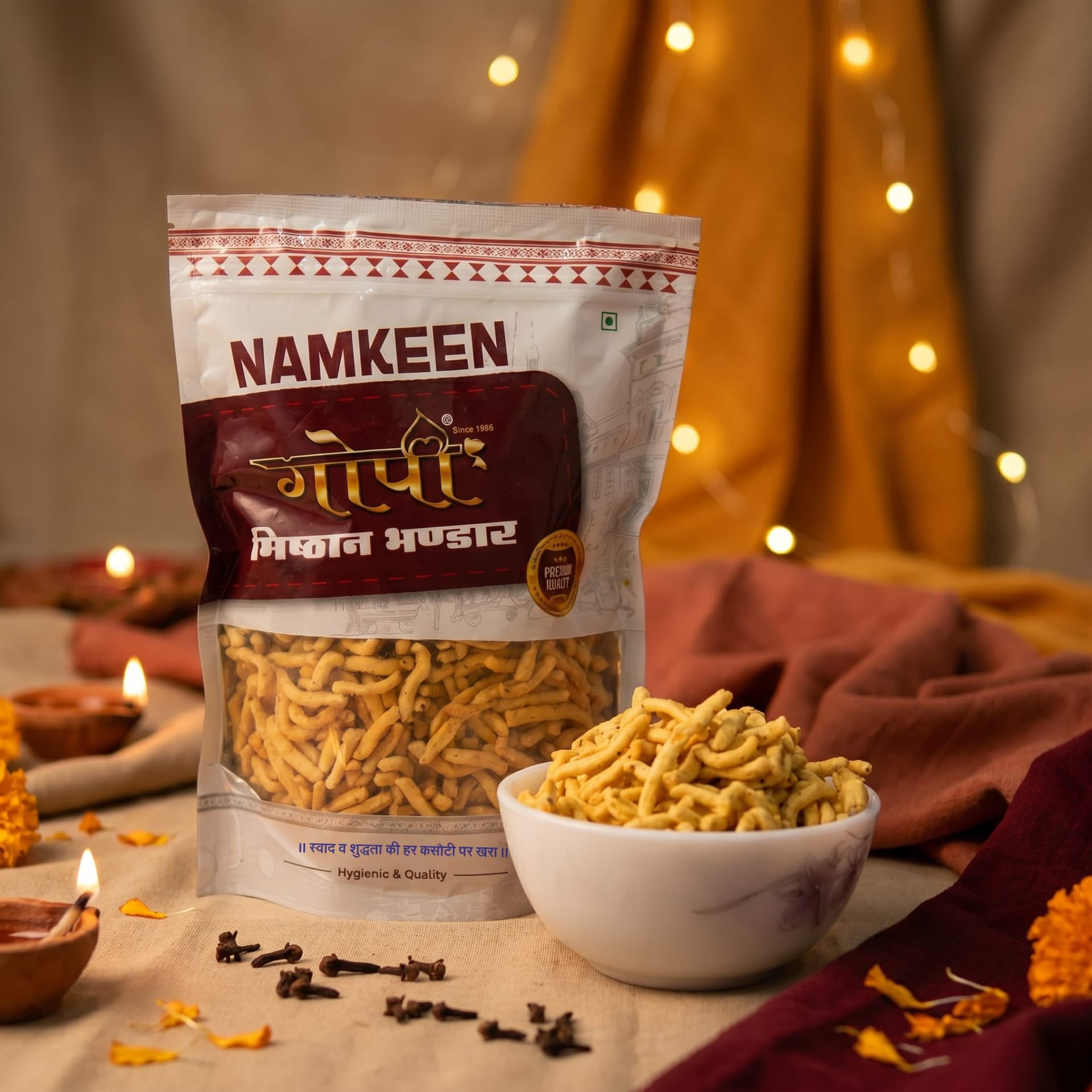 Laung Sev Namkeen | namkeen - Gopi Misthan Bhandar