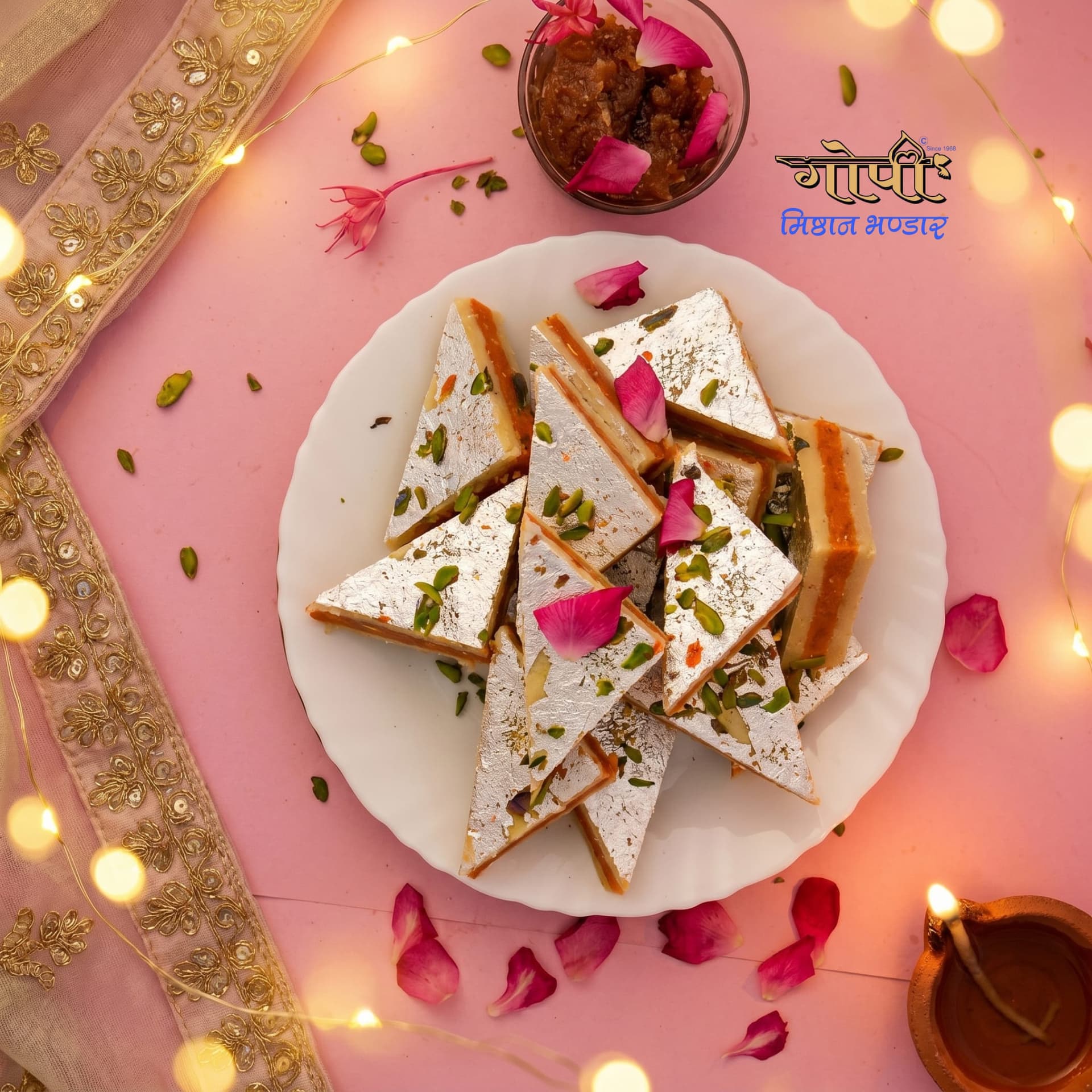 Sangam Barfi | sweets - Gopi Misthan Bhandar
