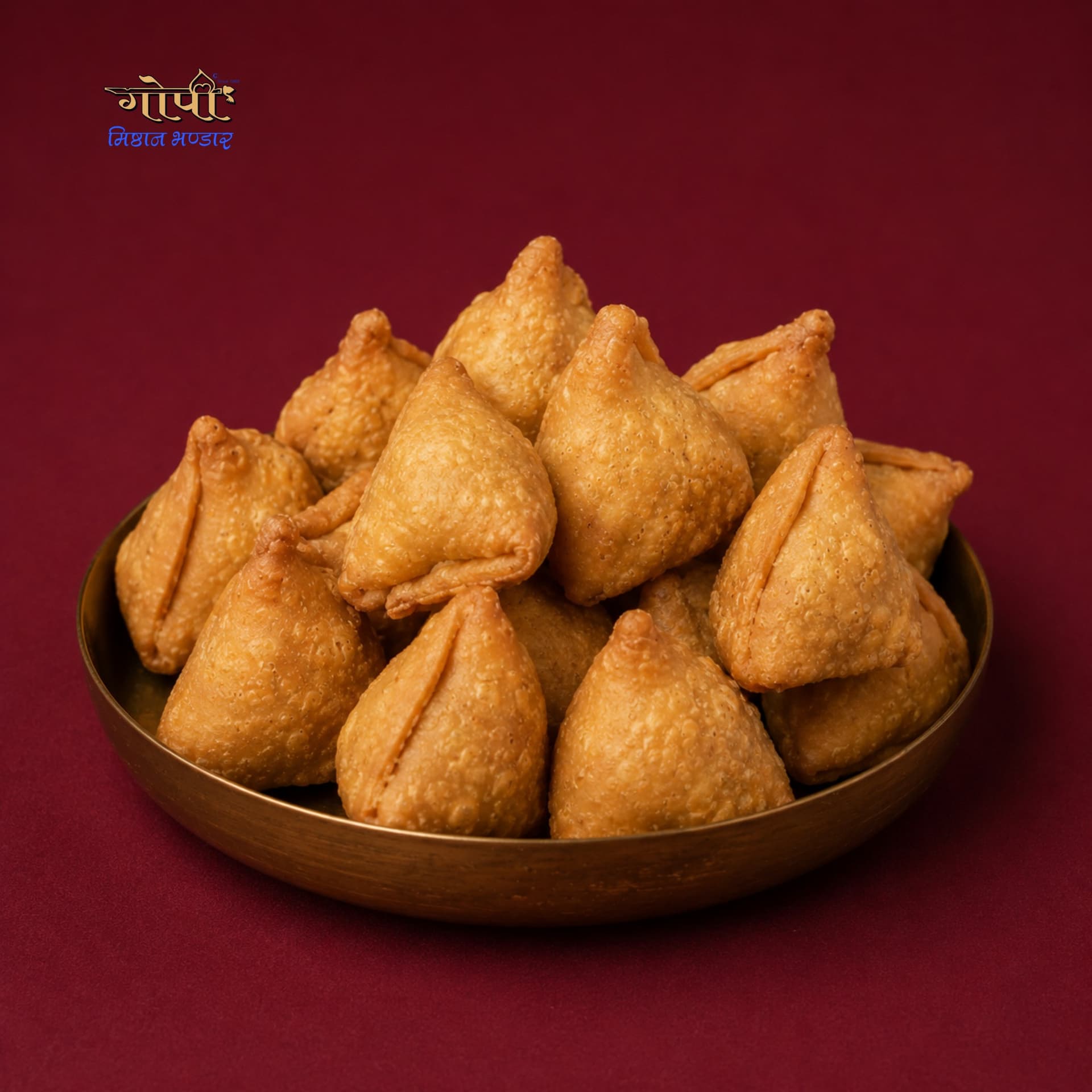Mini Samosa - View 2 | Gopi Misthan Bhandar
