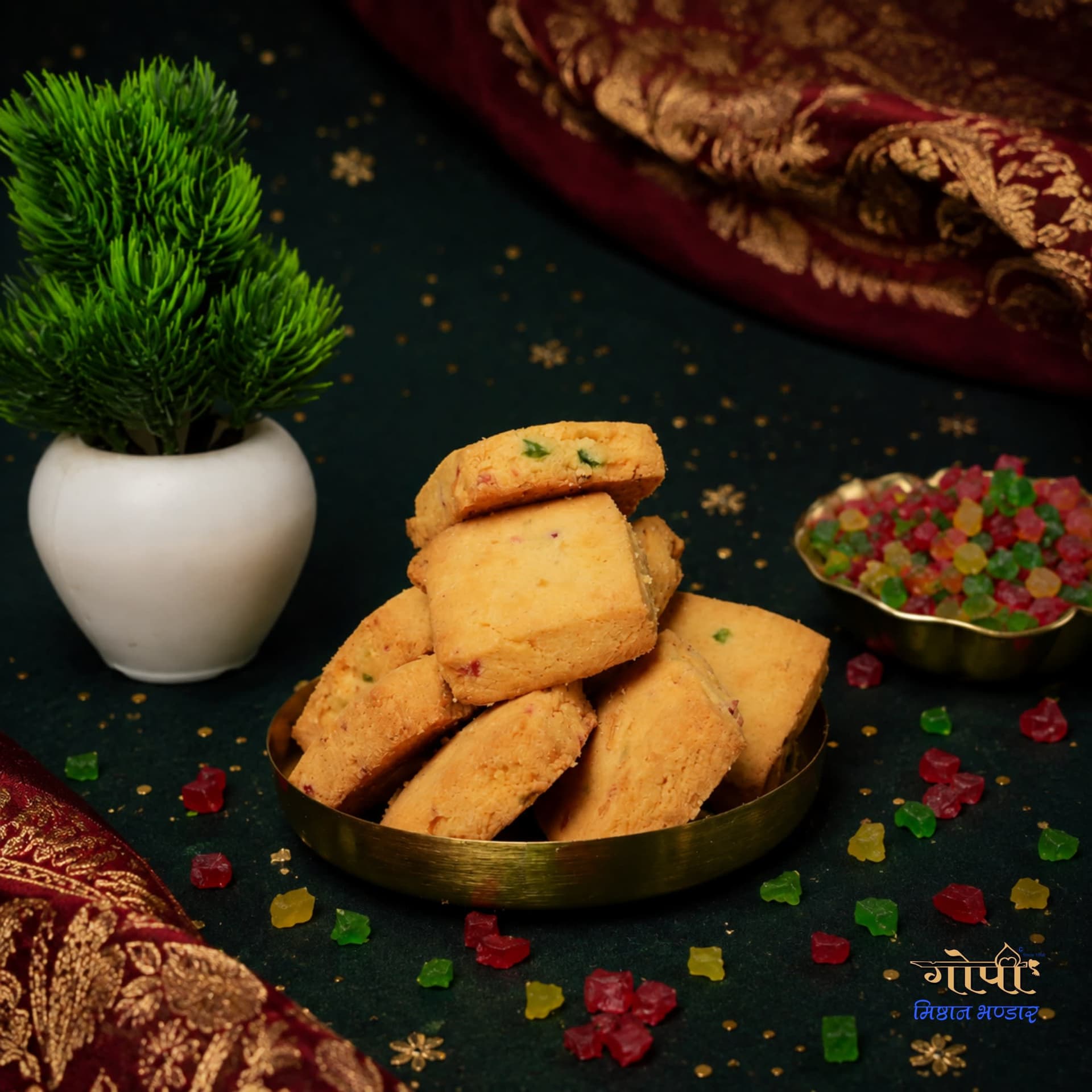 Tutti-Frutti Cookies | bakery - Gopi Misthan Bhandar