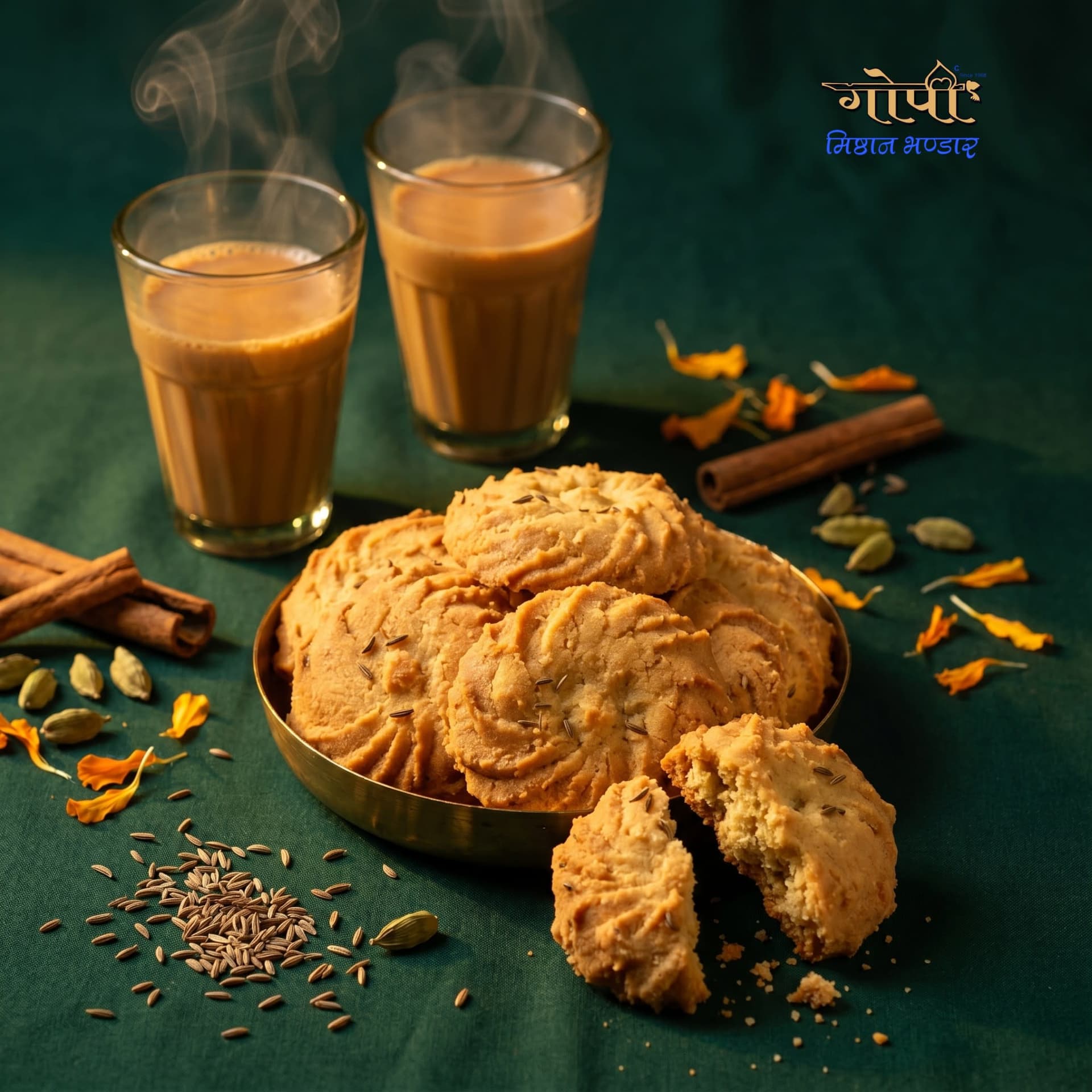 Jeera Cookies | bakery - Gopi Misthan Bhandar